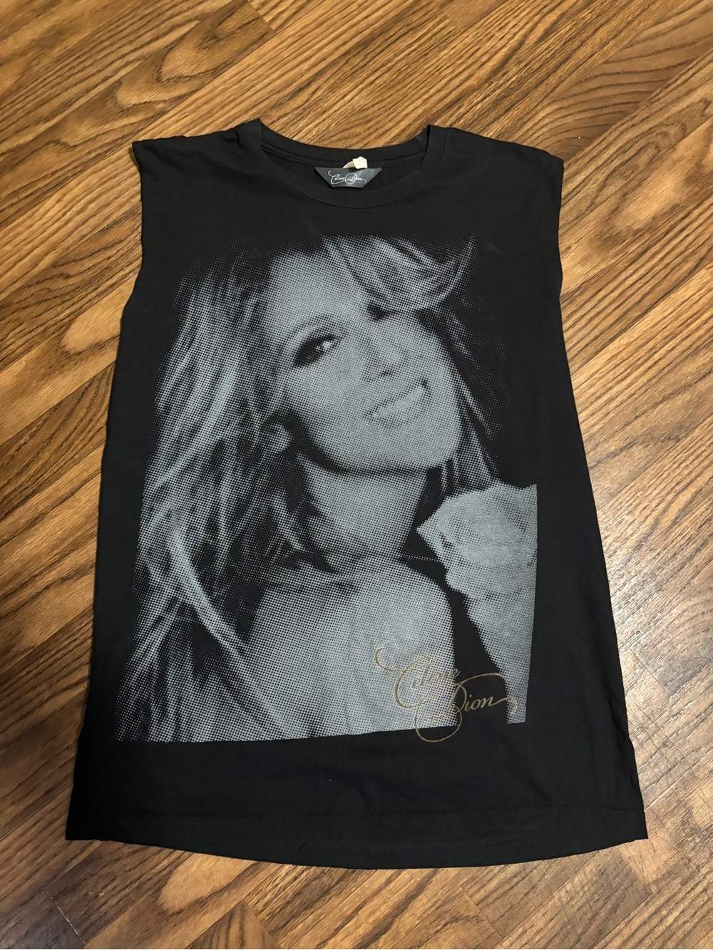 Celine Dion * Las Vegas Sleeveless Concert Tee * Medium.